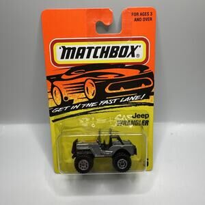 1996 MATCHBOX SUPERFAST #5 JEEP WRANGLER 4X4 BAD TO THE BONE NEW + FAST SHIPPING